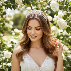 CUBIC ZIRCONIA COLLECTION - HOLLYWOOD GLAM HEADBAND - AHB106