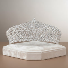 CUBIC ZIRCONIA COLLECTION - RADIANCE LUXE CROWN - AHB72