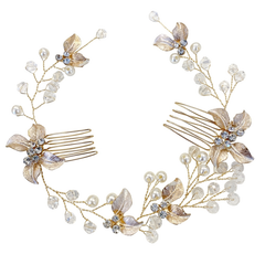 ATHENA COLLECTION - PRETTY CHIC HAIR VINE - HP189 GOLD