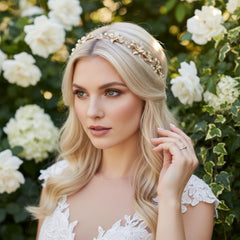 ATHENA COLLECTION - PRETTY CHIC HAIR VINE - HP189 GOLD