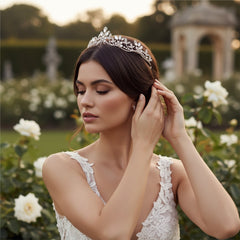 ATHENA COLLECTION - ETERNAL LUXE TIARA - AHB66 ROSE GOLD