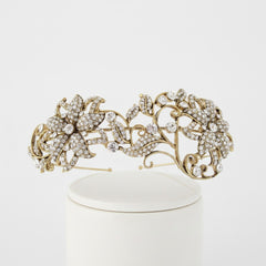 ATHENA COLLECTION - VINTAGE LUXE HEADBAND - AHB102 ANTIQUE GOLD