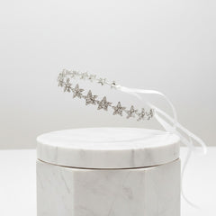 ATHENA COLLECTION - CRYSTAL STAR VINE - HP193 SILVER