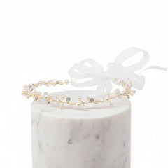 ATHENA COLLECTION - PEARL EMBELLISHED BRIDAL BELT - GOLD (23)
