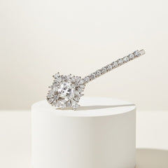 CUBIC ZIRCONIA COLLECTION - GLITZY GLAM HAIR CLIP - CLIP763