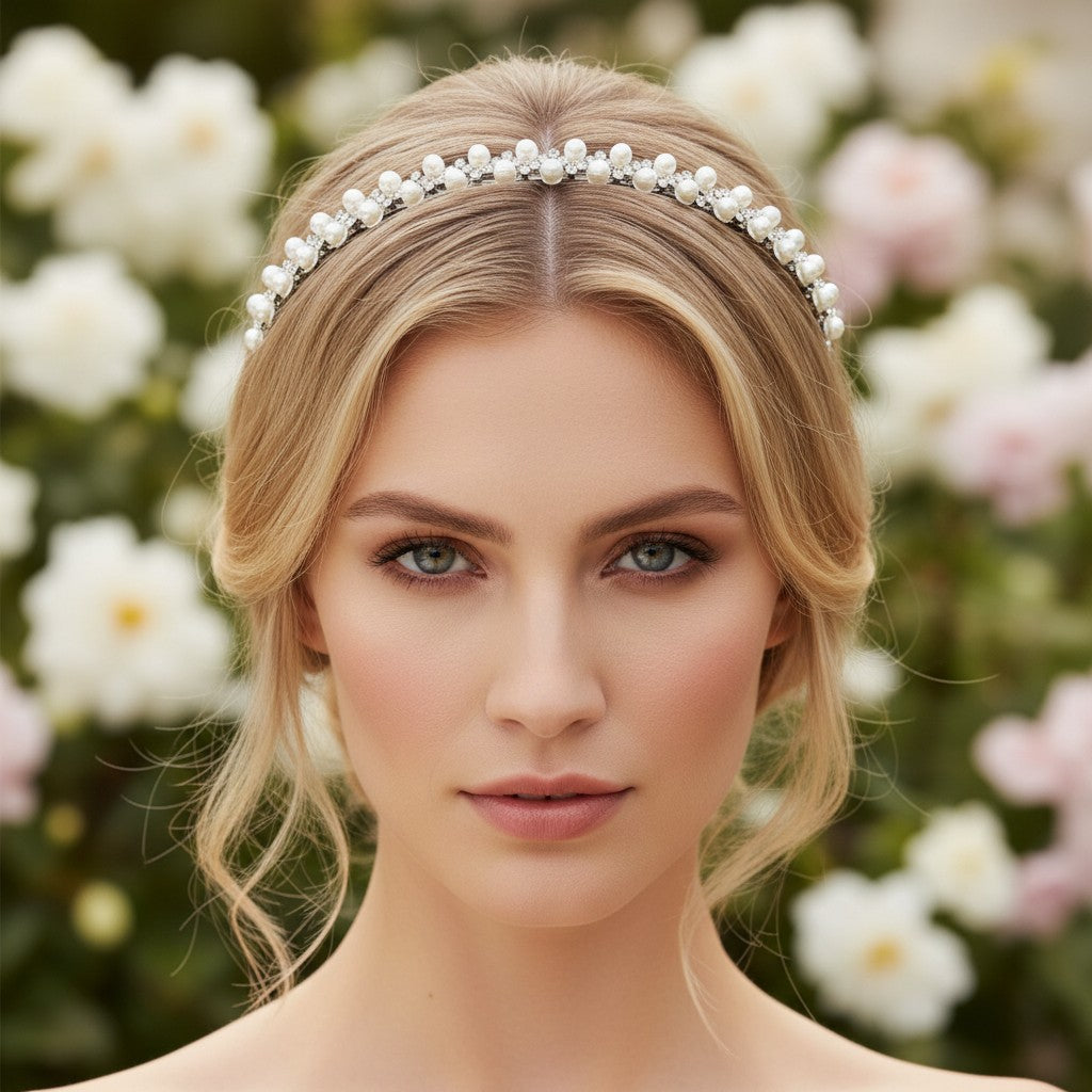 ATHENA COLLECTION - CHIC PEARL HEADBAND - AHB-99