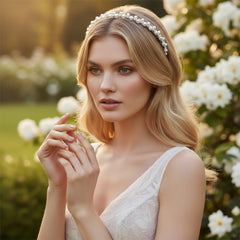 ATHENA COLLECTION - CHIC PEARL HEADBAND - AHB-99
