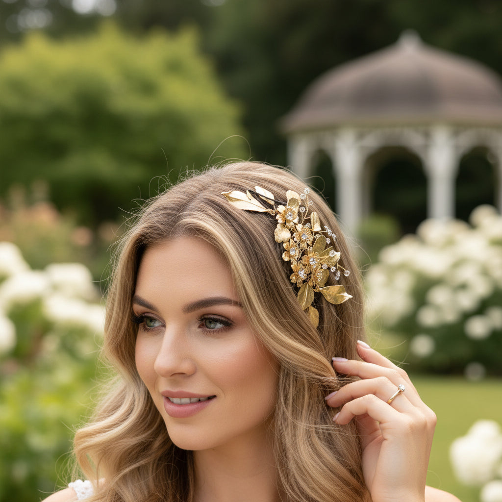 ATHENA COLLECTION - VINTAGE STARLET GOLD COMB - HC230