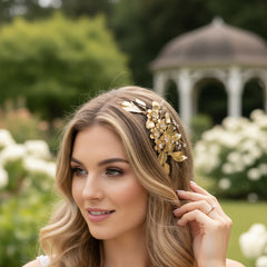 ATHENA COLLECTION - VINTAGE STARLET GOLD COMB - HC230