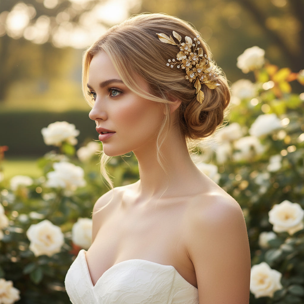 ATHENA COLLECTION - VINTAGE STARLET GOLD COMB - HC230