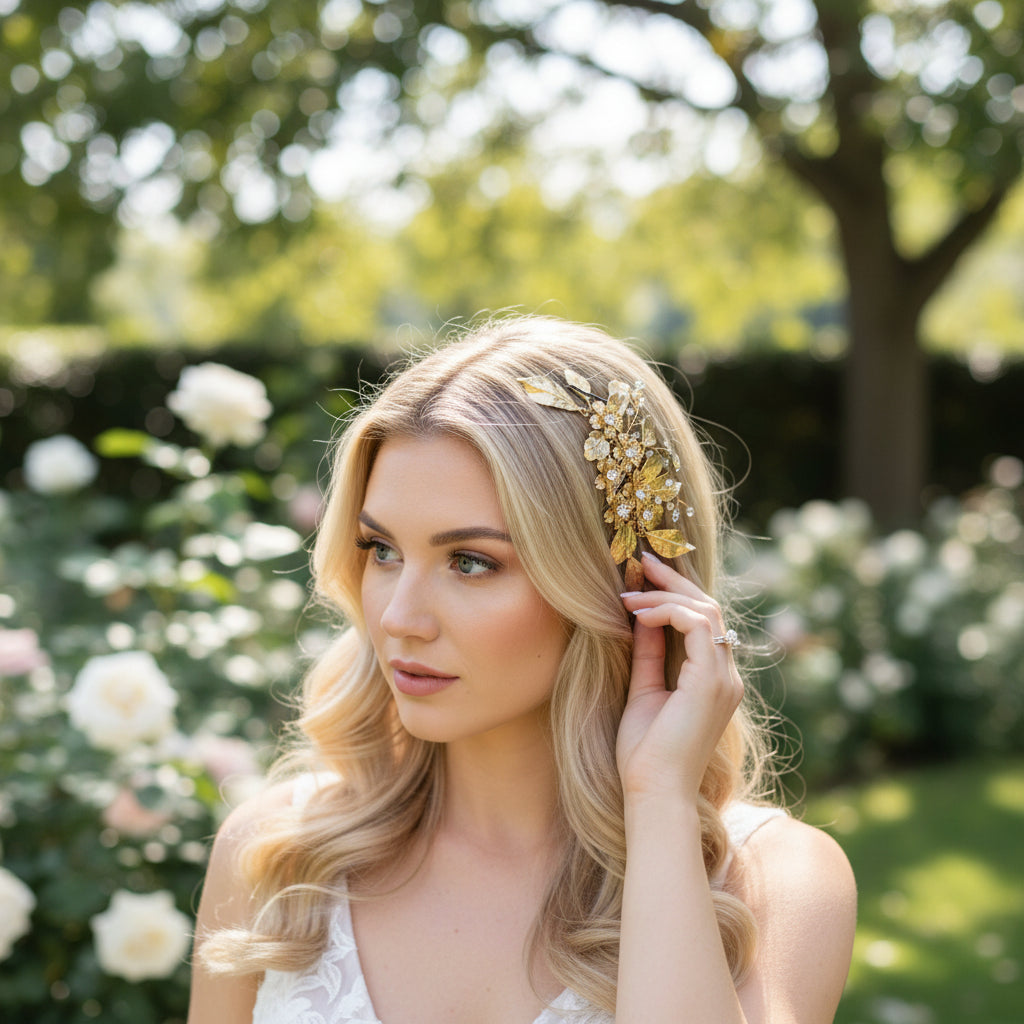 ATHENA COLLECTION - VINTAGE STARLET GOLD COMB - HC230