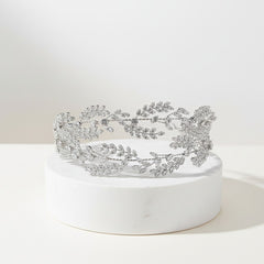CUBIC ZIRCONIA COLLECTION - ENCHANTING CRYSTAL HEADPIECE - AHB114