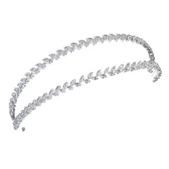 CUBIC ZIRCONIA COLLECTION - DAZZLING CRYSTAL HEADBAND - AHB118