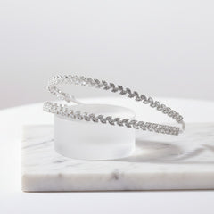 CUBIC ZIRCONIA COLLECTION - DAZZLING CRYSTAL HEADBAND - AHB118