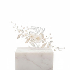 ATHENA COLLECTION - GRACEFUL VINE COMB HC234 SILVER