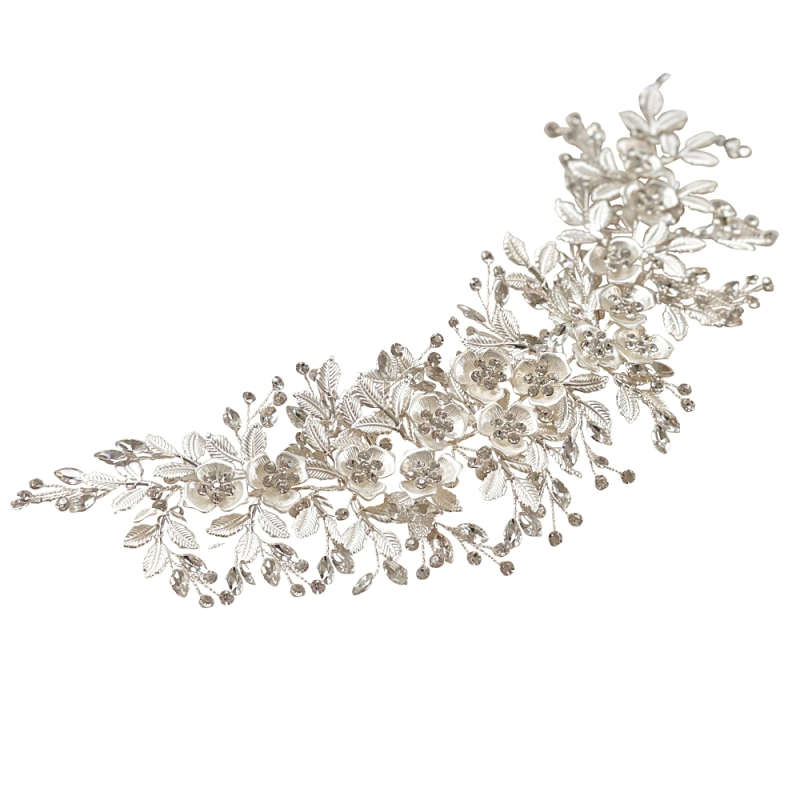 ATHENA COLLECTION - LUSH ENCHANTMENT HAIR VINE - HP197 SILVER