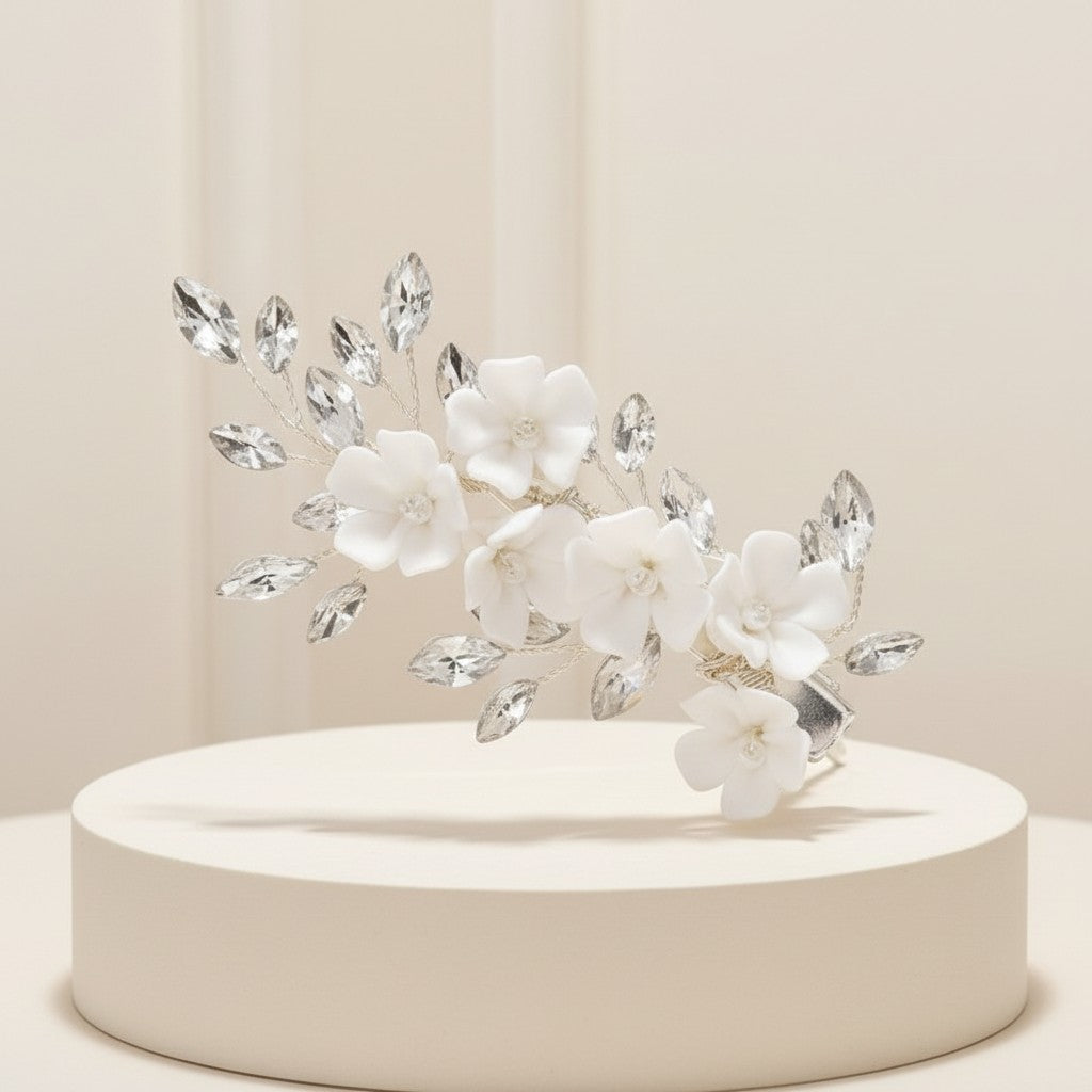 ATHENA COLLECTION - FLORAL BEAUTY CLIP - CLIP765