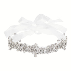 ATHENA COLLECTION - GlITZY GLAM BRIDAL BELT - BELT41