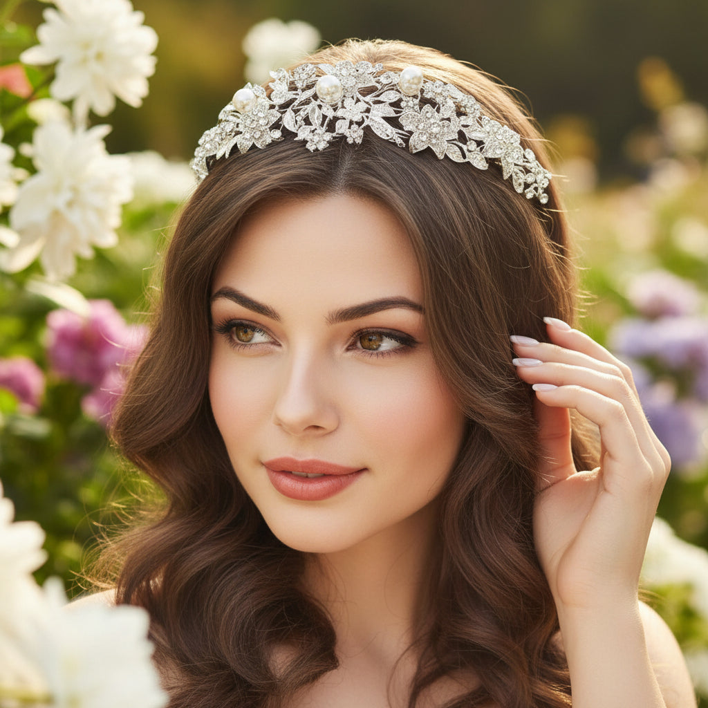 ATHENA COLLECTION - VINTAGE STYLE  HEADBAND - AHB127