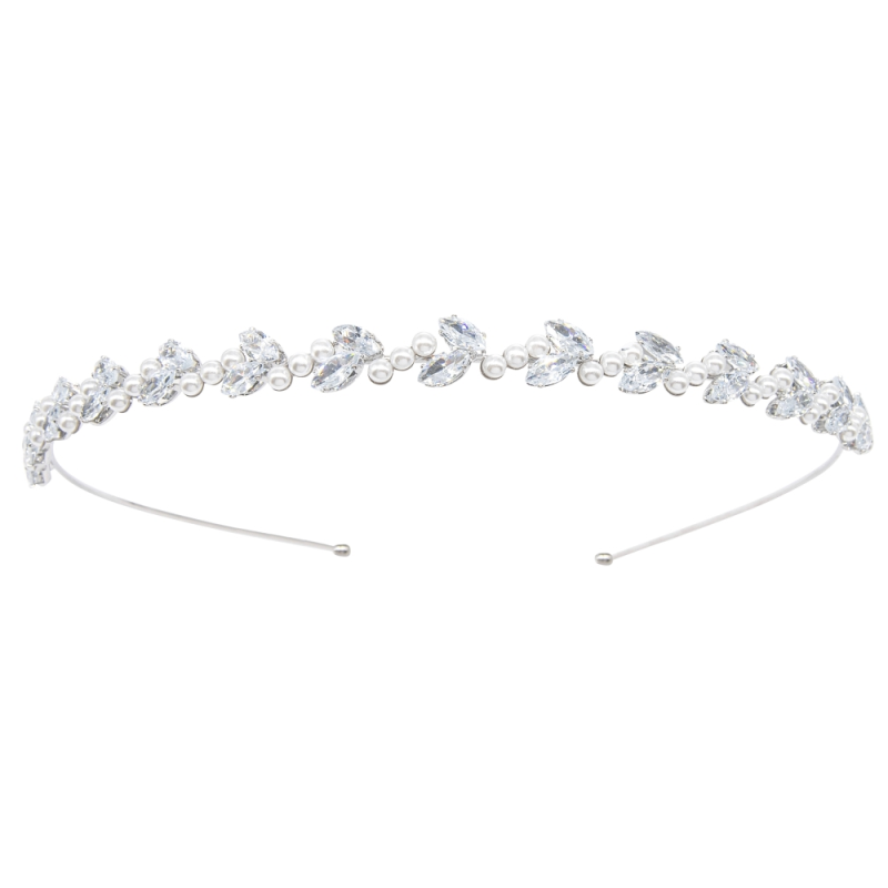 ATHENA COLLECTION - SHIMMERING PEARL HEADBAND - AHB130