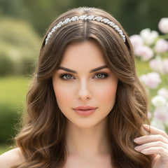 ATHENA COLLECTION - SHIMMERING PEARL HEADBAND - AHB130