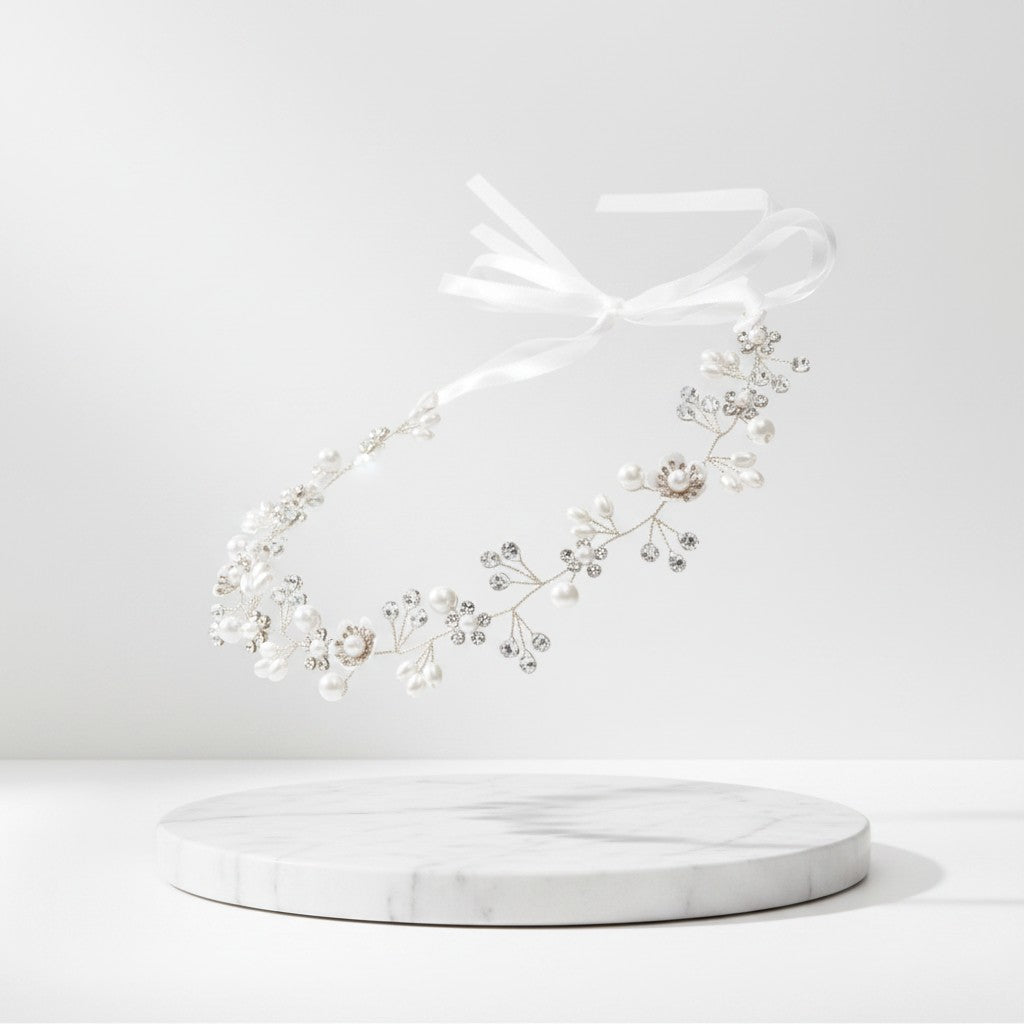 ATHENA COLLECTION - DAISY DIVINE HAIRVINE - HP200 SILVER