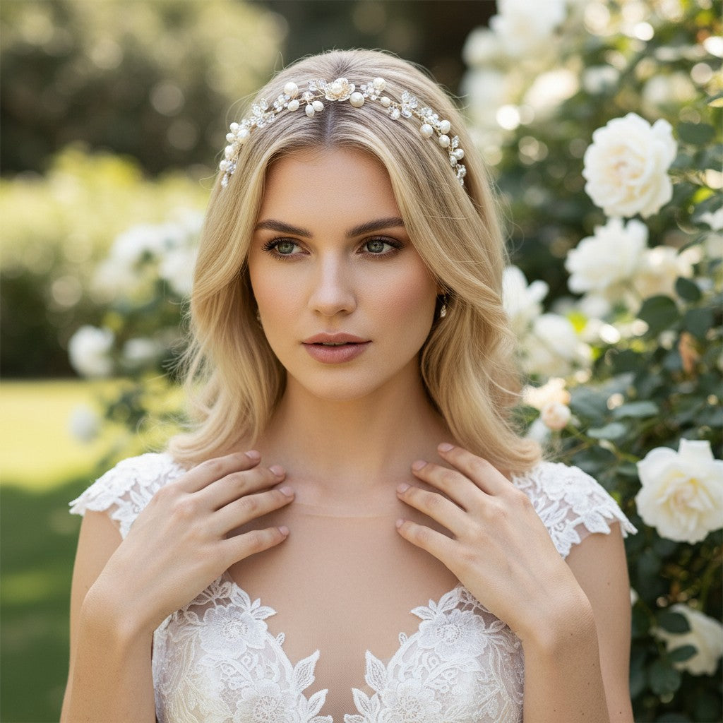 ATHENA COLLECTION - DAISY DIVINE HAIRVINE - HP200 SILVER