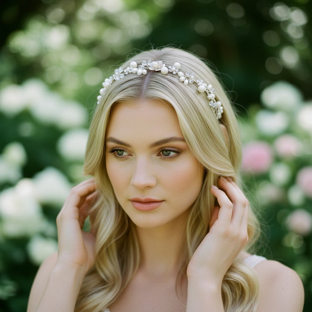 ATHENA COLLECTION - DAISY DIVINE HAIRVINE - HP200 SILVER