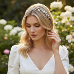 ATHENA COLLECTION - DAISY DIVINE HAIRVINE - HP200 SILVER