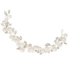ATHENA COLLECTION - ETERNALLY PEARL MINI VINE - HC243 SILVER