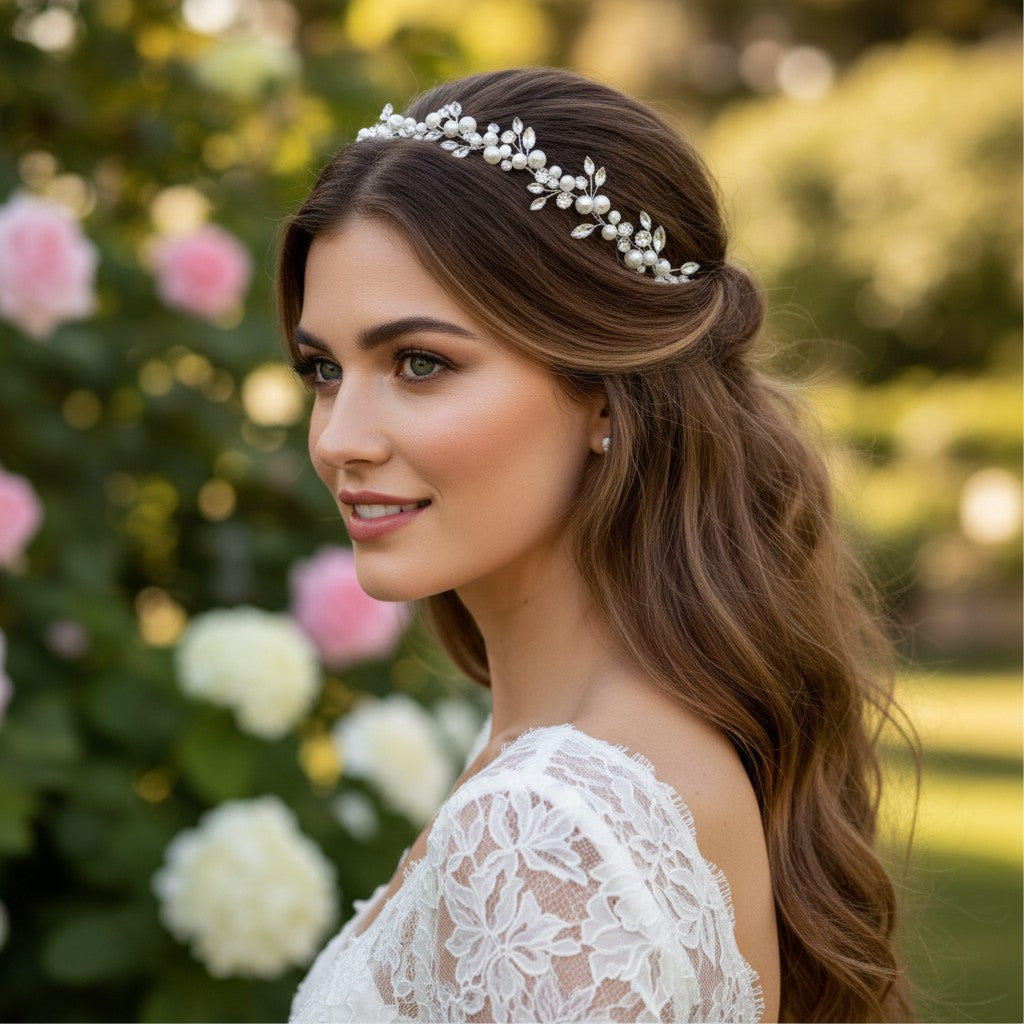 ATHENA COLLECTION - ETERNALLY PEARL MINI VINE - HC243 GOLD