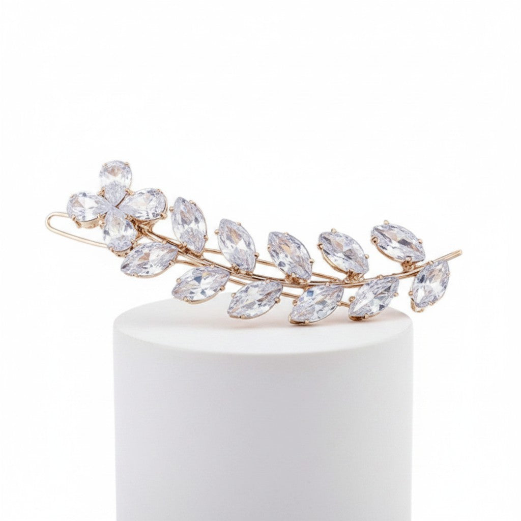 ATHENA COLLECTION - VINTAGE CHIC CLIP - CLIP768 GOLD