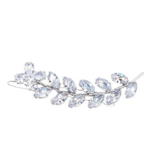 ATHENA COLLECTION - VINTAGE CHIC CLIP - CLIP768 SILVER