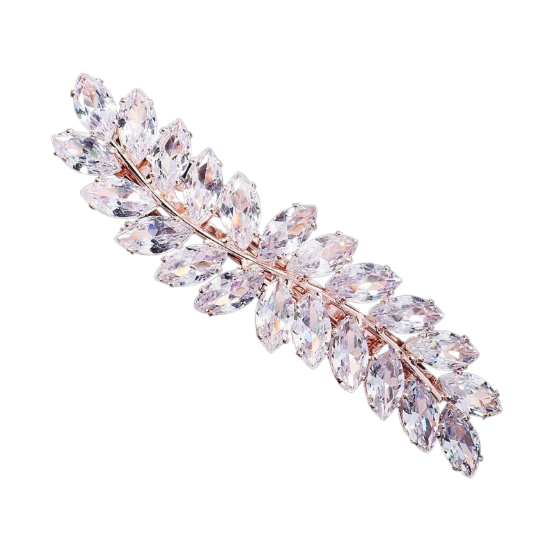ATHENA COLLECTION - LUXE CRYSTAL CLIP - CLIP769 ROSE GOLD