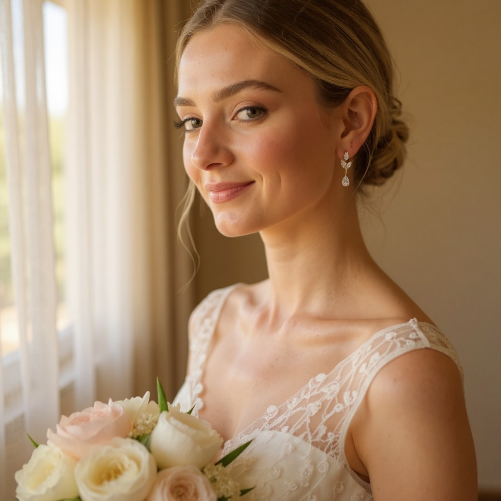 CUBIC ZIRCONIA COLLECTION - DAINTY ELEGANCE BRACELET SET - COLLECTION 2A ROSE GOLD