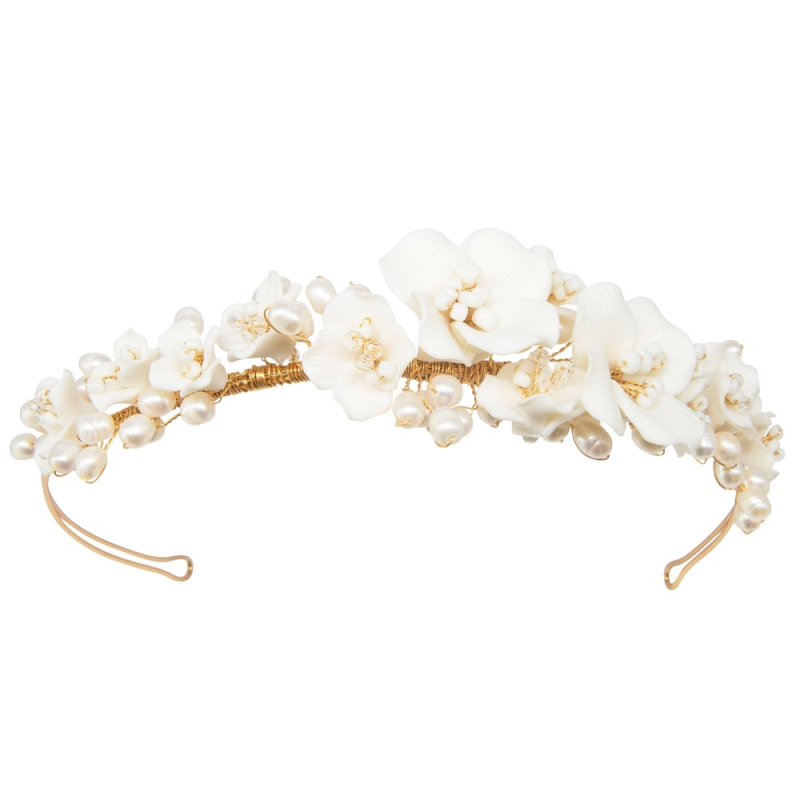 ATHENA COLLECTION - ENCHANTMENT HEADBAND AHB141 GOLD