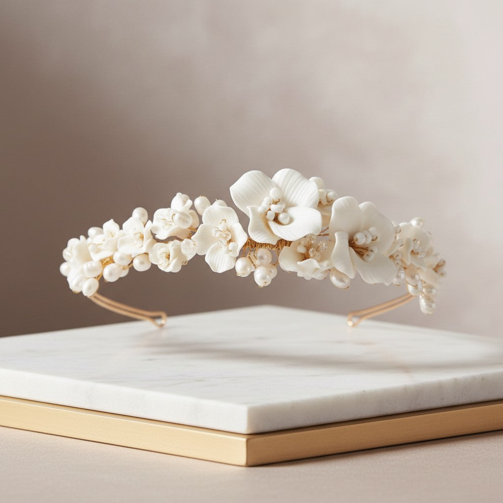 ATHENA COLLECTION - ENCHANTMENT HEADBAND AHB141 GOLD