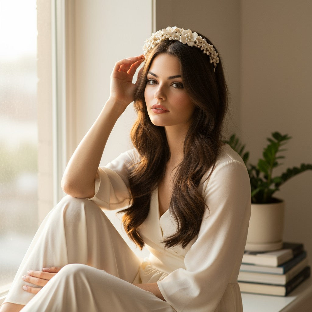ATHENA COLLECTION - ENCHANTMENT HEADBAND AHB141 GOLD