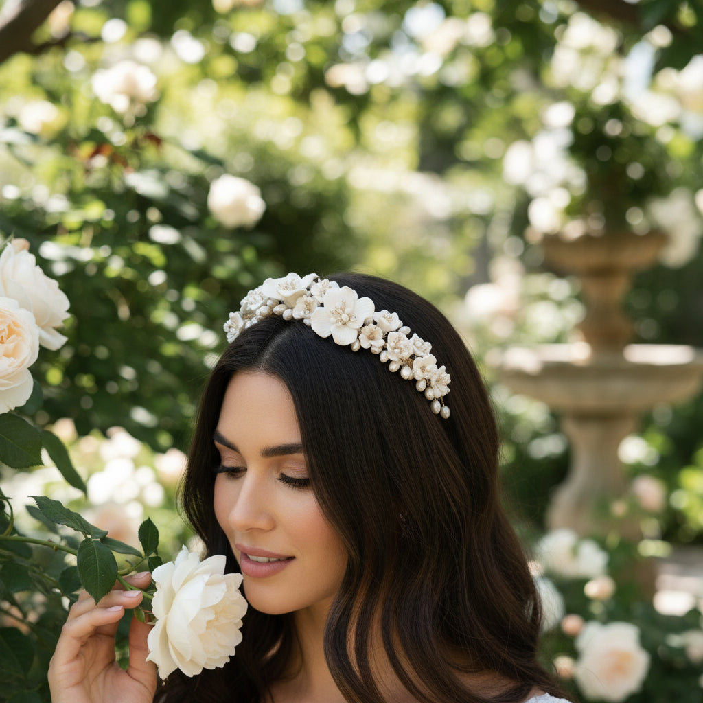 ATHENA COLLECTION - ENCHANTMENT HEADBAND AHB141 GOLD