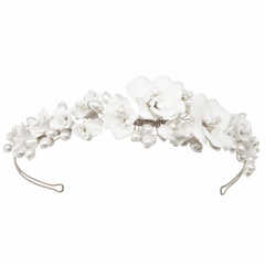 ATHENA COLLECTION - ENCHANTMENT HEADBAND AHB141 SILVER