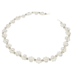 ATHENA COLLECTION - PEARL CLUSTER VINE - HP206 SILVER