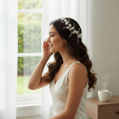 ATHENA COLLECTION - ALLURE BRIDAL VINE - HP209 SILVER