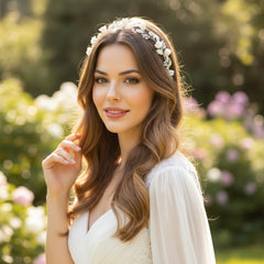 ATHENA COLLECTION - ETERNAL FLORAL ROMANCE VINE - HP210 SILVER