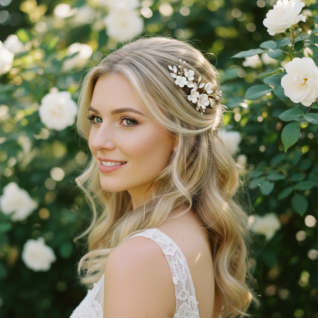 ATHENA COLLECTION - VINTAGE CHIC HAIRPIN - PIN 68 SILVER (PAIR)