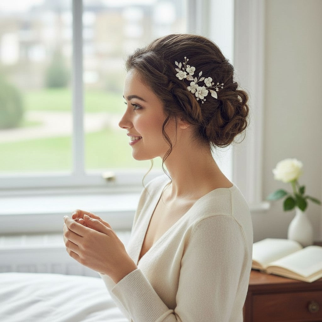 ATHENA COLLECTION - VINTAGE CHIC HAIRPIN - PIN 68 SILVER (PAIR)
