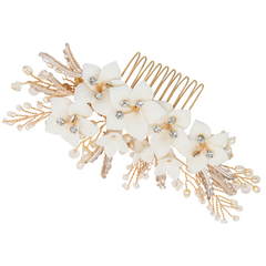 ATHENA COLLECTION - LUSH COUTURE COMB - HC254 GOLD