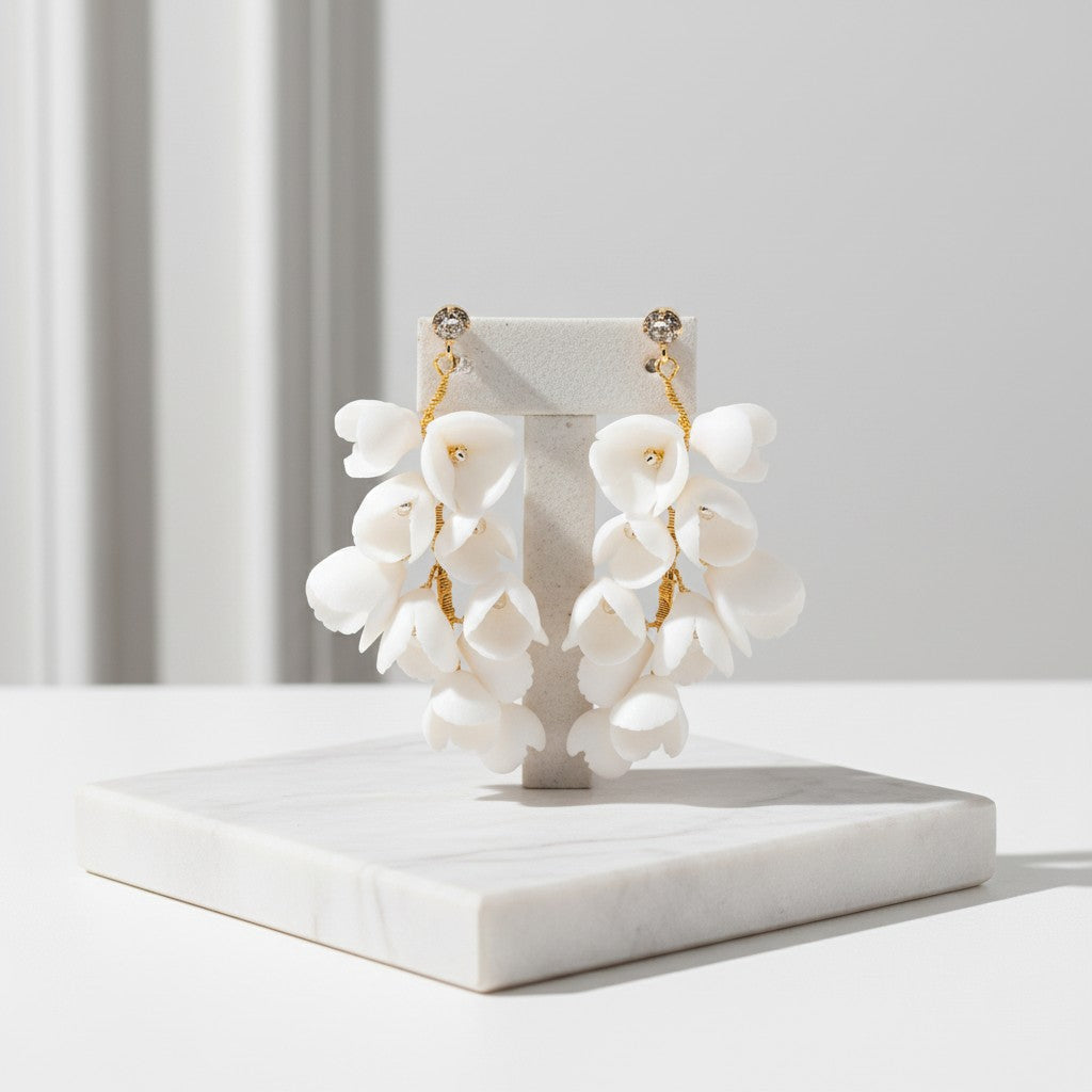 ATHENA COLLECTION - ELEGANCE EARRINGS - CZER672 GOLD