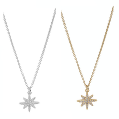 ATHENA COLLECTION STAR NECKLACE DUO - CZNK184