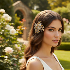 ATHENA COLLECTION - BEDAZZLE GOLD COMB - HC259 GOLD