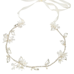ATHENA COLLECTION - EXQUISITE FLORAL VINE - SILVER HP213
